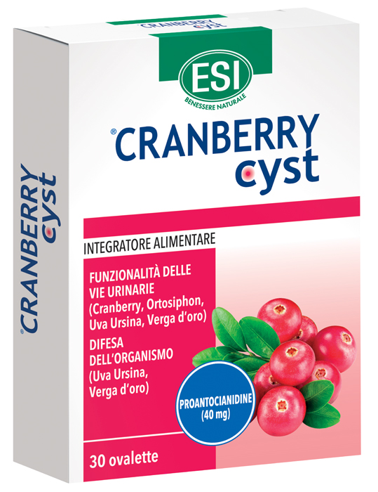 ESI CRANBERRY CYST 30 OVALETTE - farmasconti.eu