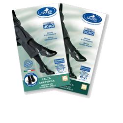 CALZA UOMO COTONE 70 DENARI  GRANDE NERO - farmasconti.eu