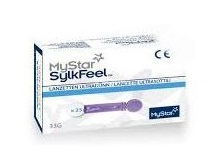 LANCETTE PUNGIDITO MYSTAR SYLKFEEL LANCETS 33 GAUGE 25 PEZZI - farmasconti.eu