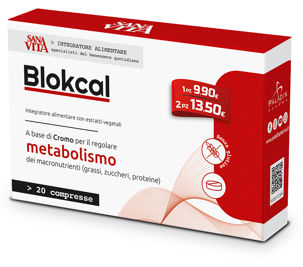 SANAVITA BLOKCAL 20 COMPRESSE - farmasconti.eu