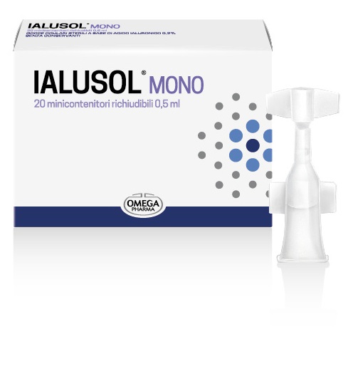 IALUSOL MONO GOCCE OCULARI 20 FLACONCINI 0,5 ML - farmasconti.eu