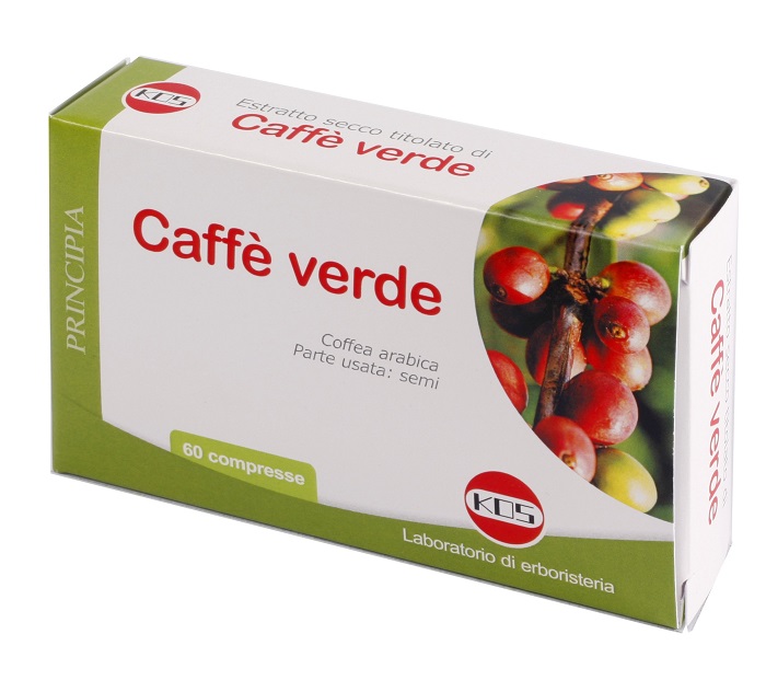 CAFFE' VERDE ESTRATTO SECCO 60 COMPRESSE - farmasconti.eu