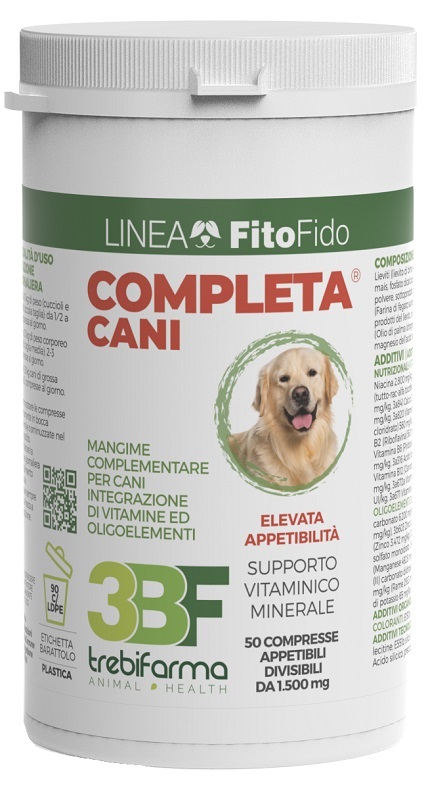 COMPLETA CANI 50 COMPRESSE BARATTOLO 75 G - farmasconti.eu