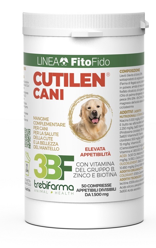 CUTILEN CANI 50 COMPRESSE BARATTOLO 75 G - farmasconti.eu