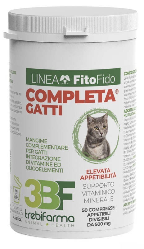 COMPLETA GATTI 50 COMPRESSE BARATTOLO 25 G - farmasconti.eu