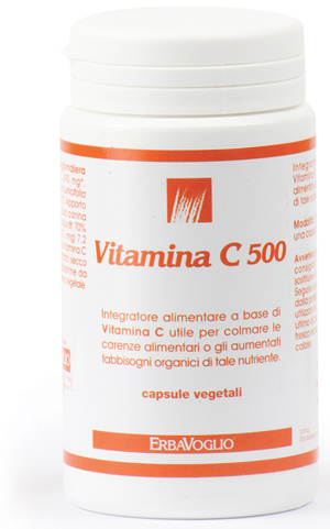 VITAMINA C500 100 CAPSULE PILLOLIERA 67 G - farmasconti.eu