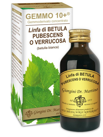 GEMMO 10+ BETULLA B LINFA 100 ML LIQUIDO ANALCOLICO - farmasconti.eu