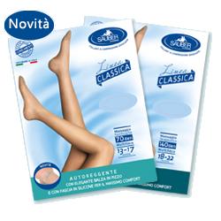 SAUBER CALZA AUTOREGGENTE 140 DENARI MAGLIA MICRORETE NEUTRO BEIGE 2 LINEA CLASSICA - farmasconti.eu