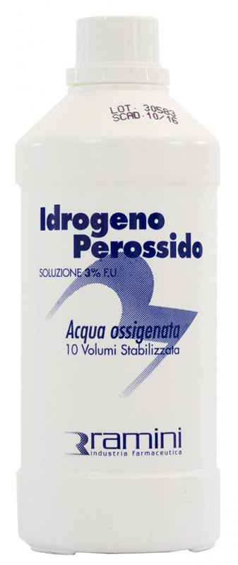 PEROSSIDO D'IDROGENO FU SOLUZIONE 3% 10 VOLUMI 200 ML - farmasconti.eu
