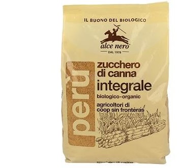 ZUCCHERO DI CANNA INTEGRALE AMERICA LATINA 500 G - farmasconti.eu