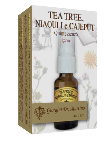 TEA TREE NIAOULI E CAJEPUT QUINTESSENZA SPRAY 15 ML - farmasconti.eu