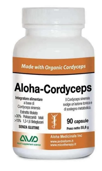ALOHA CORDYCEPS 90 CAPSULE - farmasconti.eu