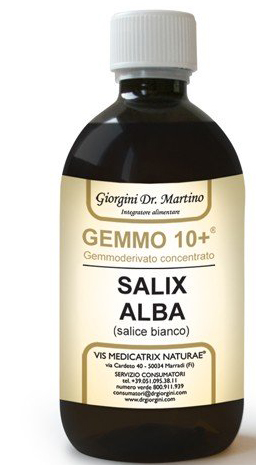 GEMMO 10+ SALICE BIANCO 500 ML LIQUIDO ANALCOLICO - farmasconti.eu