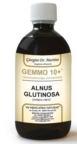 GEMMO 10+ ONTANO NERO 500 ML LIQUIDO ANALCOLICO - farmasconti.eu