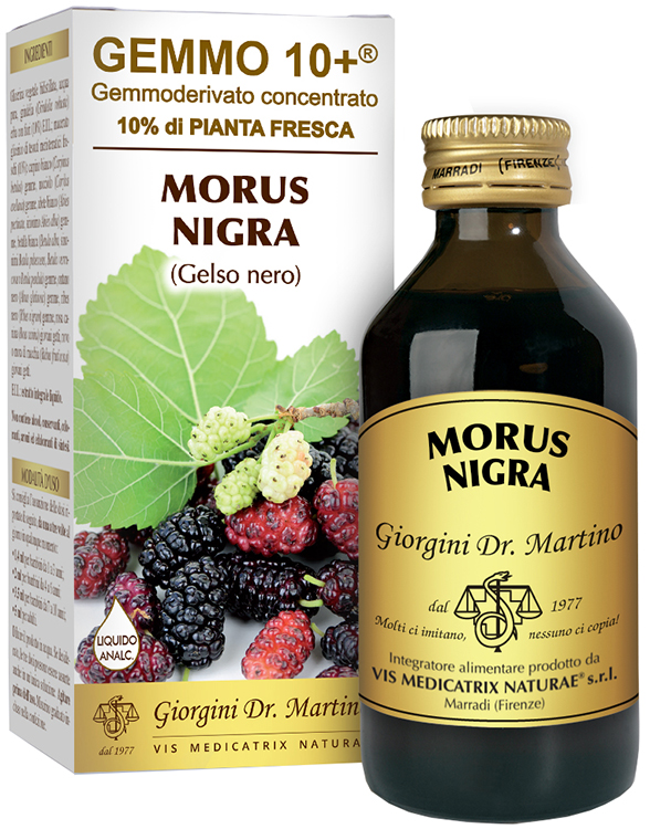 GEMMO 10+ GELSO NERO 100 ML LIQUIDO ANALCOLICO - farmasconti.eu