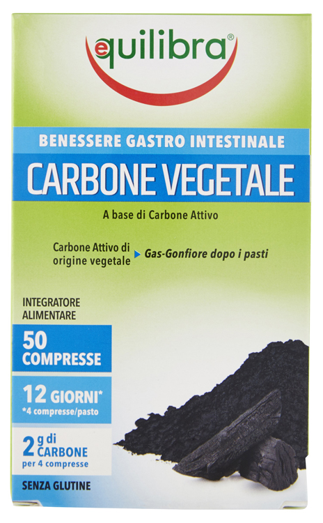 CARBONE VEGETALE 50 COMPRESSE - farmasconti.eu