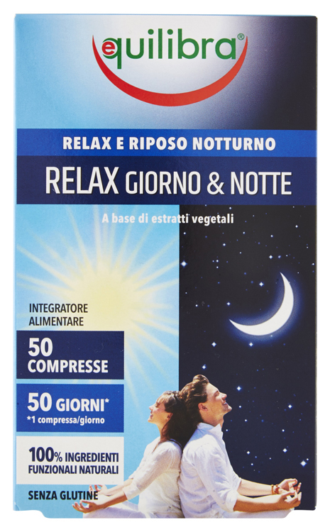 RELAX GIORNO & NOTTE 50 COMPRESSE - farmasconti.eu