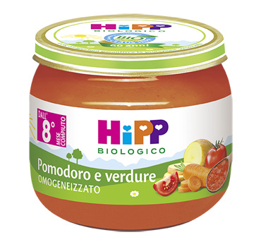 HIPP BIO HIPP BIO OMOGENEIZZATO SUGO POMODORO VERDURE 2X80 G - farmasconti.eu