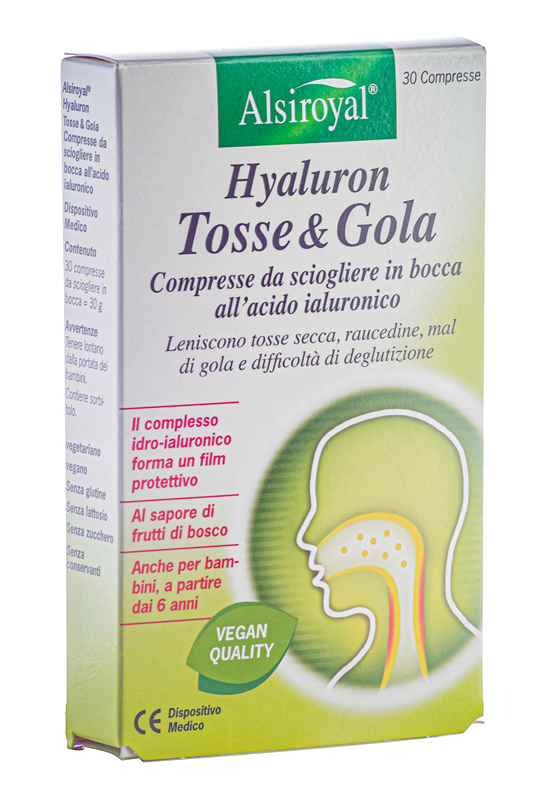 HYALURON TOSSE & GOLA 30 COMPRESSE N - farmasconti.eu