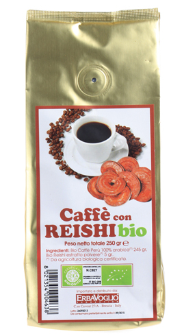 CAFFE' CON REISHI BIO 250 GR - farmasconti.eu
