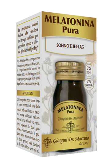 MELATONINA PURA 75 PASTIGLIE - farmasconti.eu