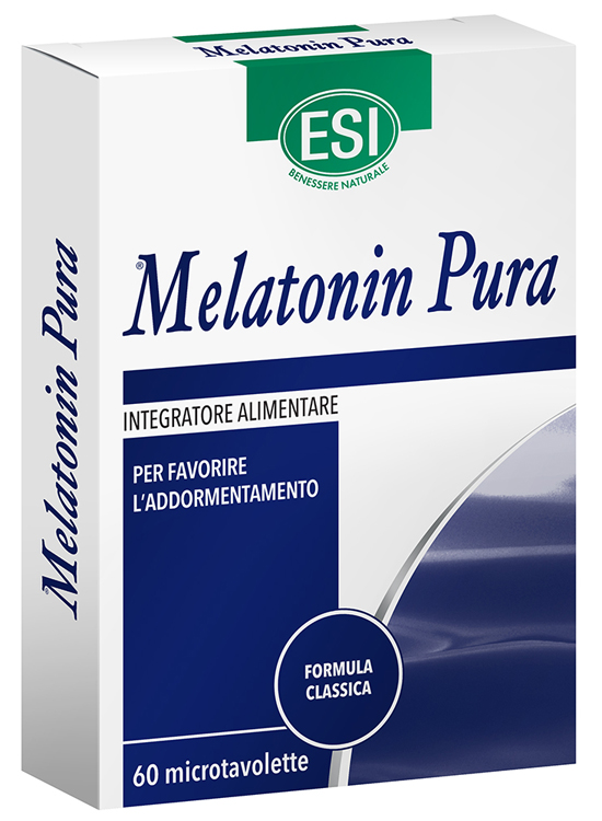 ESI MELATONIN PURA 60 MICROTAVOLETTE - farmasconti.eu