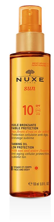 NUXE SUN OLIO SOLARE VISO E CORPO SPF10 150 ML - farmasconti.eu