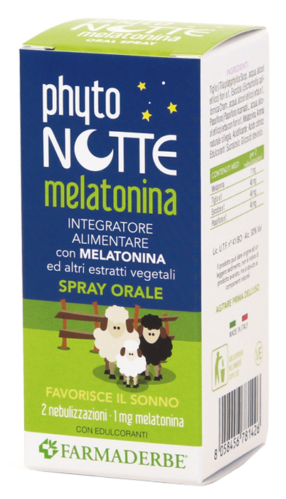 PHYTO NOTTE MELATONINA SPRAY ORALE 30 ML - farmasconti.eu