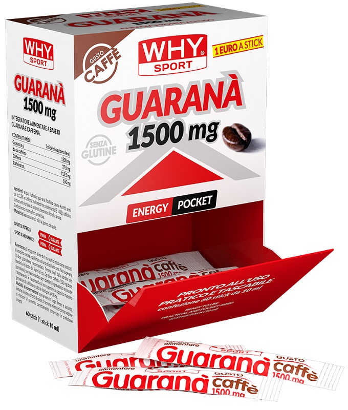 WHY GUARANA' 1500MG 1 BARRETTA STICK 10 ML - farmasconti.eu