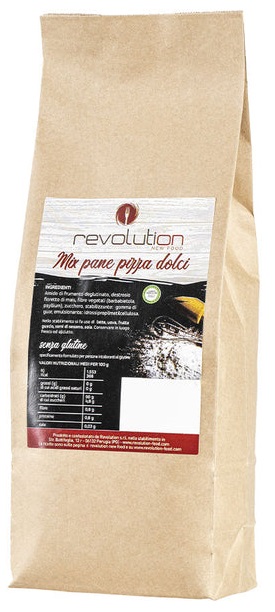 REVOLUTION MIX PANE PIZZA E IMPASTI LIEVITATI 1KG - farmasconti.eu