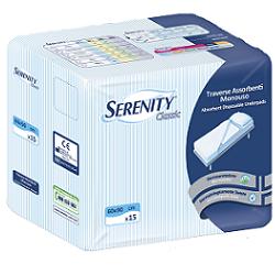 TRAVERSA SALVAMATERASSO PER INCONTINENZA SERENITY CLASSIC ALOE 60X90CM 15 PEZZI FARMABILITY - farmasconti.eu