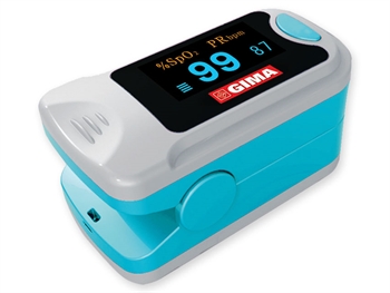 PULSOSSIMETRO DA DITO PULSOXIMETRO OXY-3 CON DISPLAY PER MISURAZIONE DIOSSIGENO NEL SANGUE E BATTITO CARDIACO CON CORDINO E BATTERIE - farmasconti.eu