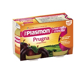 PLASMON OMOGENEIZZATO PRUGNA 2 X 104 G - farmasconti.eu