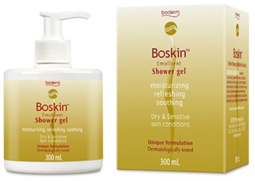BOSKIN DOCCIA GEL EMOLLIENTE CUOIO CAPELLUTO E PELLE 300 ML - farmasconti.eu