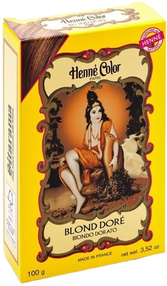 POLVERE HENNE BIONDO DORATO HENNE COLOR POLVERE VEGETALE COLORANTE RIFLESSANTE 100 G - farmasconti.eu