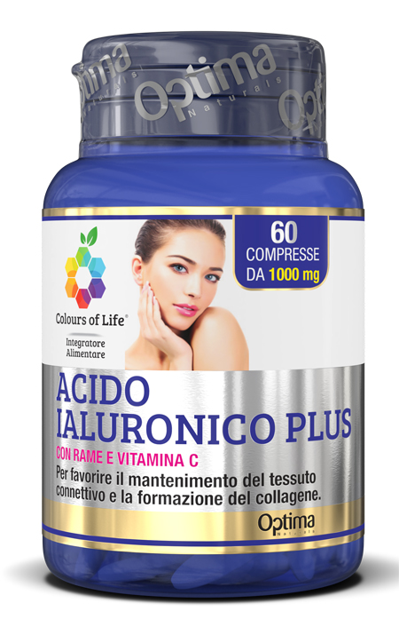 COLOURS OF LIFE ACIDO IALURONICO PLUS 60 COMPRESSE 1000 MG - farmasconti.eu