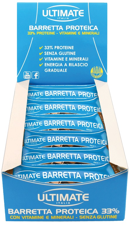 ULTIMATE BARRETTA PROTEICA CIOCCOLATO 24 PEZZI - farmasconti.eu