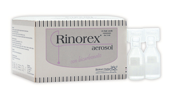 FIALA PER AEROSOL RINOREX BICARBONATO 25 FIALE 3 ML - farmasconti.eu