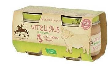 OMOGENEIZZATO DI VITELLONE BABY FOOD BIO 2 X 80 G - farmasconti.eu