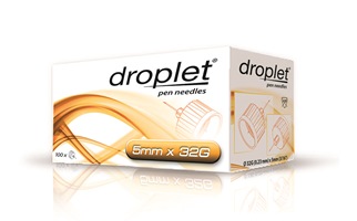 AGO PER PENNA DA INSULINA DROPLET 32 GAUGE 5 MM 100 PEZZI - farmasconti.eu