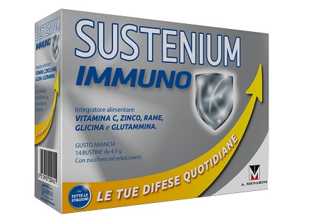 SUSTENIUM IMMUNO ENERGY 14 BUSTINE DA 4,5 G - farmasconti.eu