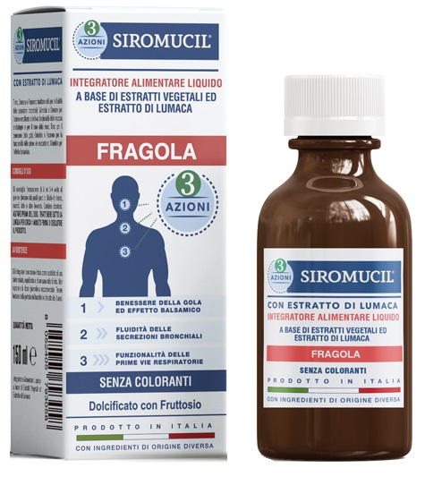 SIROMUCIL 3 AZIONI FRAGOLA 150 ML - farmasconti.eu