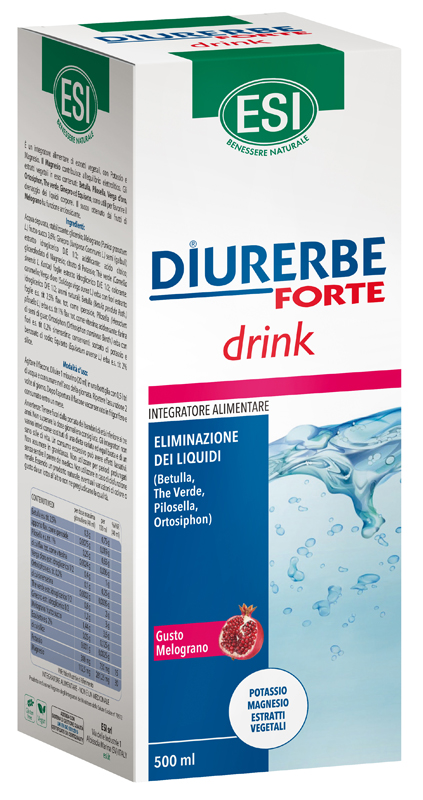 ESI DIURERBE FORTE DRINK MELOGRANO 500 ML - farmasconti.eu