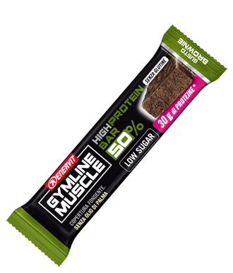 GYMLINE BARRETTA BROWNIE 50% 1 PEZZO - farmasconti.eu