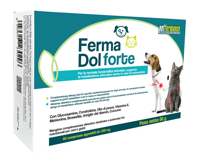 PETFORMANCE FERMA DOL FORTE 60 COMPRESSE - farmasconti.eu