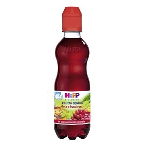HIPP BIO FRUTTA SPLASH MELA FRUTTI ROSSI 300 ML - farmasconti.eu