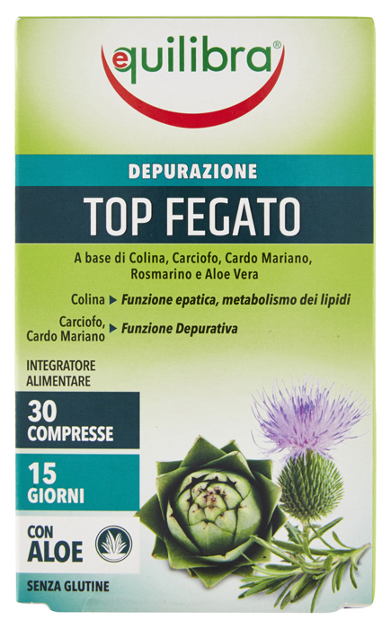 TOP FEGATO CON ALOE 30 COMPRESSE - farmasconti.eu