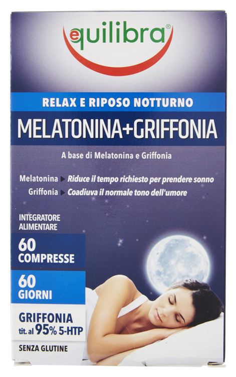 MELATONINA + GRIFFONIA 60 COMPRESSE - farmasconti.eu
