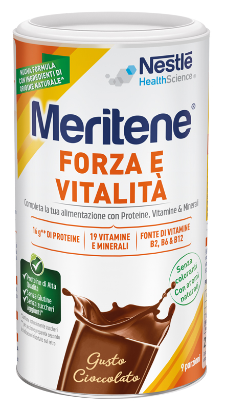 MERITENE FORZA E VITALITA' CIOCCOLATO 270 G - farmasconti.eu