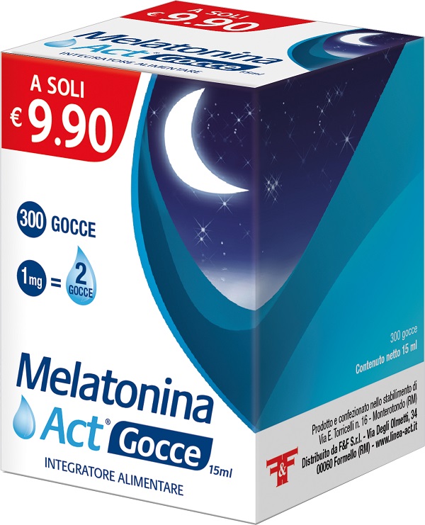 MELATONINA ACT GOCCE 15 ML - farmasconti.eu